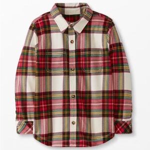 Hanna Andersson Holiday Flannel Size 8